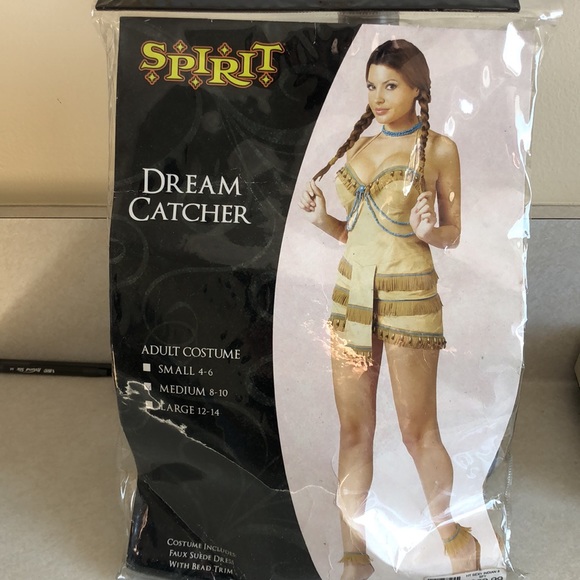 New Spirit Dream Catcher adult costume size M - Picture 3 of 3